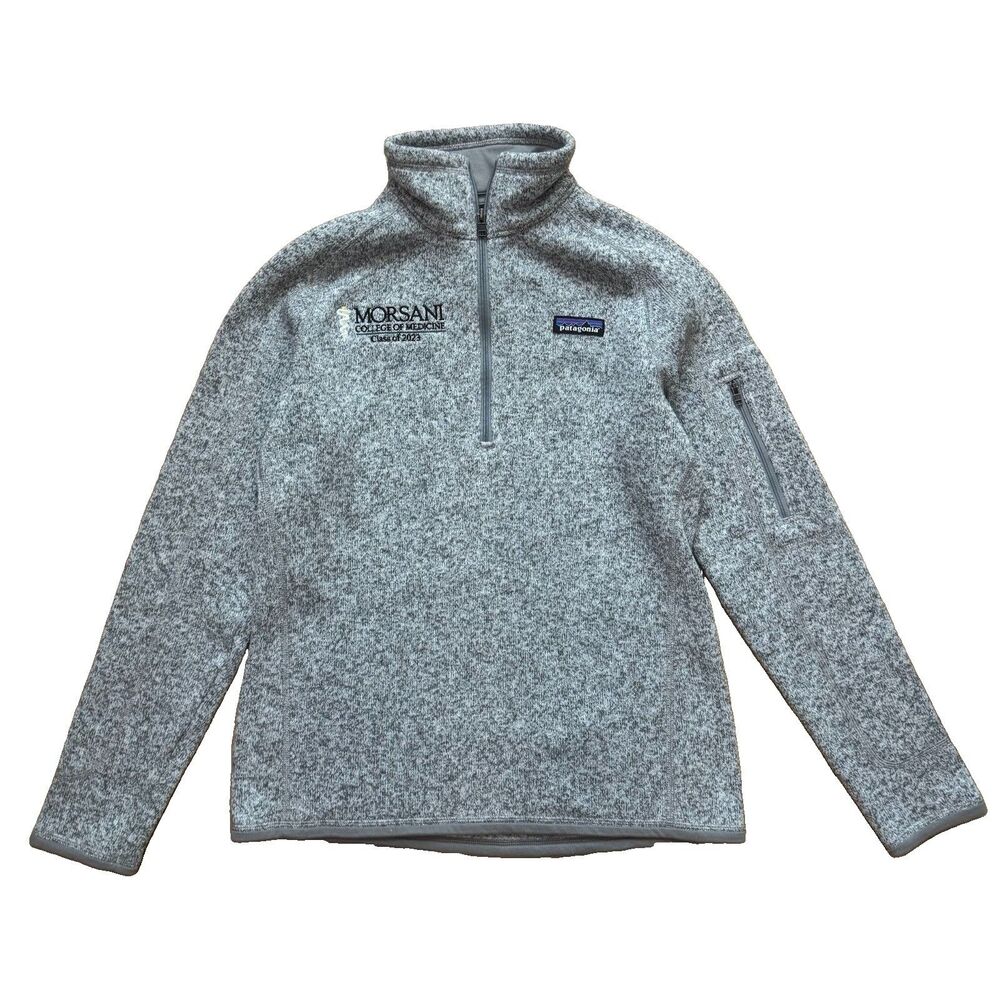 Patagonia Better Sweater 1/4 Zip Morsani College of Medicine Womens Size M Gray